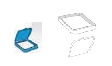 PATU'COPERCHIO ALZO BLU C/FERMAS-5760043