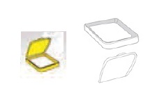 PATU'COPERCHIO ALZO GIALLO C/FER.5760041