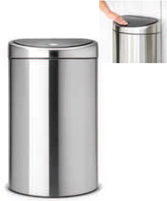 GETTACARTE PUSH INOX LT.40 348549