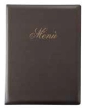 MENU HOLDER RASTER MAROON 24 x 32cm (5ORE-CU)