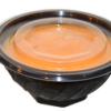 Microwaveable Black Base Soup Bowl 500/1000cc