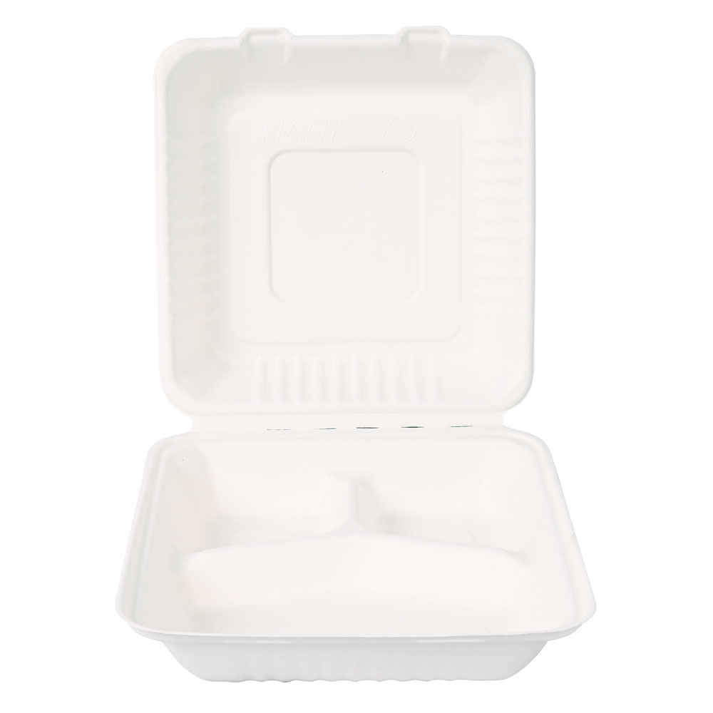 Di Rocco Trading - Biodegradeable Lunch Box 3 compartment